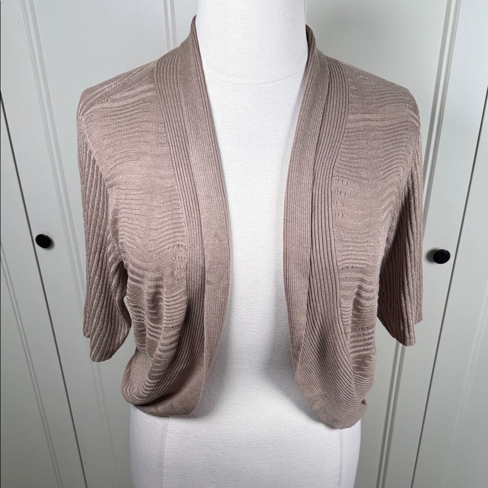 Calvin Klein Taupe Women's Shrug